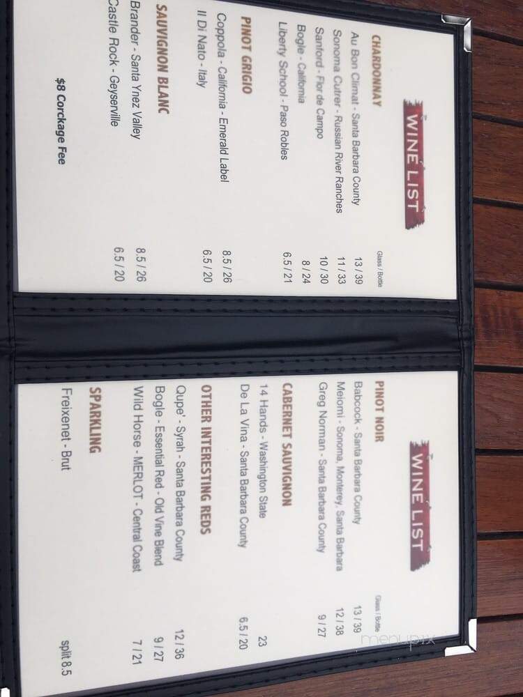 The Nugget Bar & Grill - Carpinteria, CA menu_pic