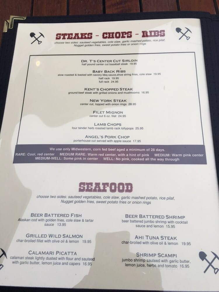 The Nugget Bar & Grill - Carpinteria, CA menu_pic