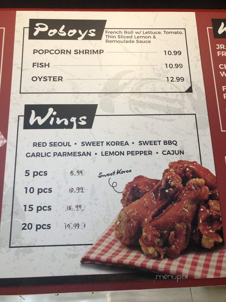 K-Pop Burger Frisco - Frisco, TX menu_pic