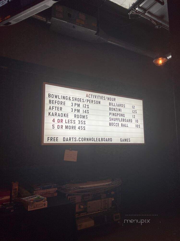 Punch Bowl Social - Indianapolis, IN menu_pic