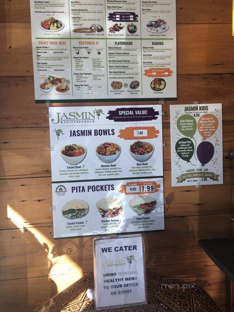 Jasmin Mediterranean Bistro - Cary, NC