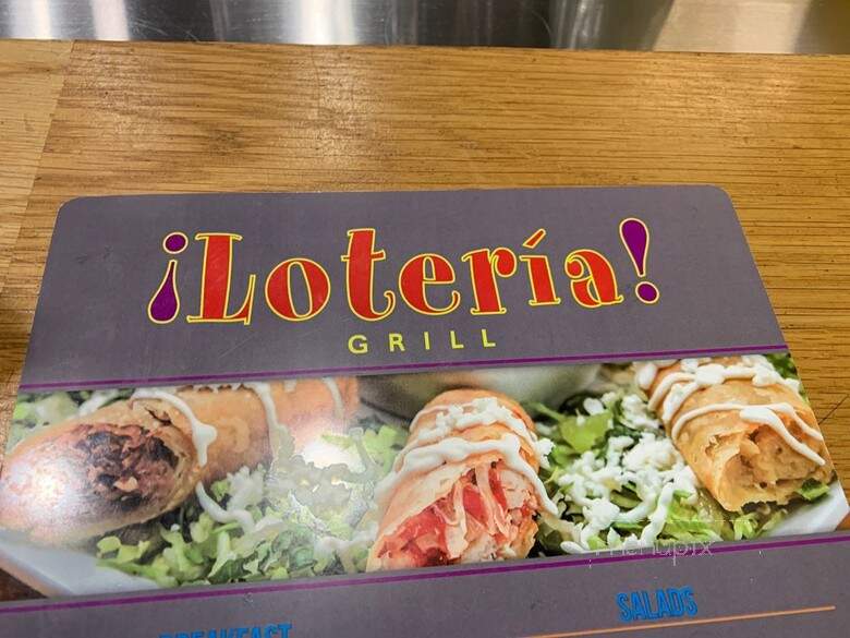 Loteria Grill - Los Angeles, CA menu_pic