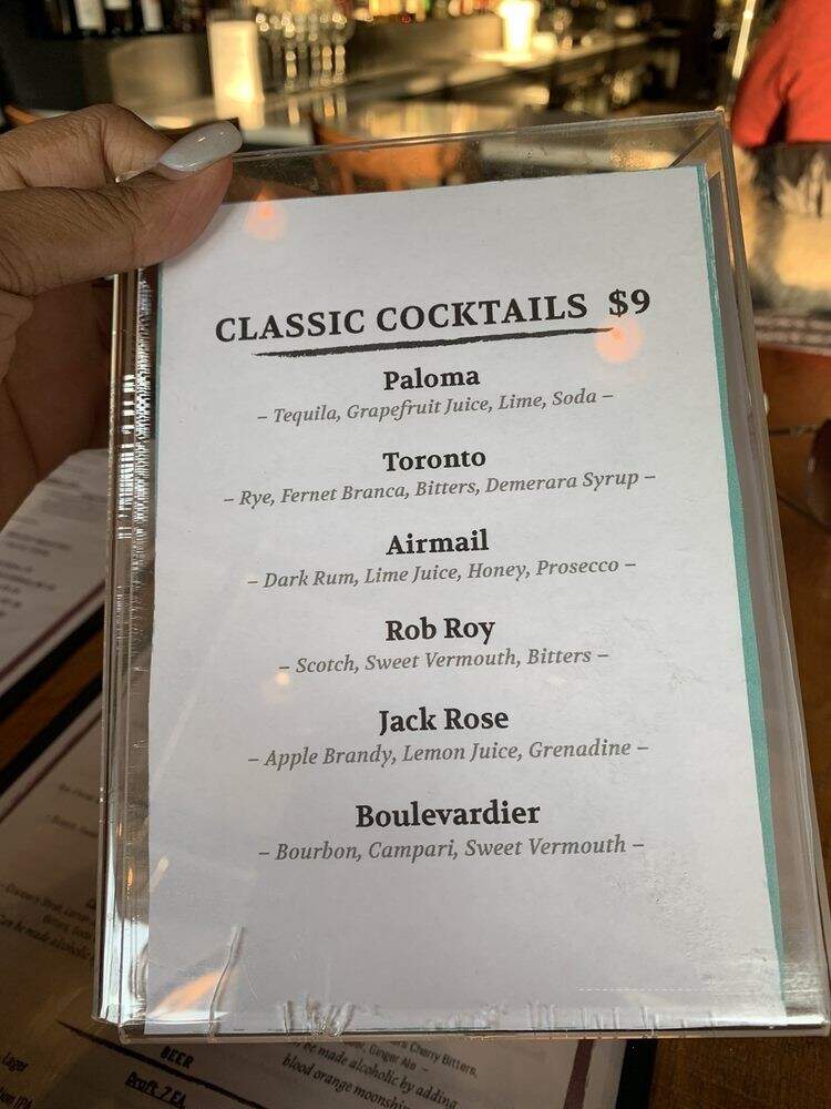 Live Oak Restaurant - Alexandria, VA menu_pic