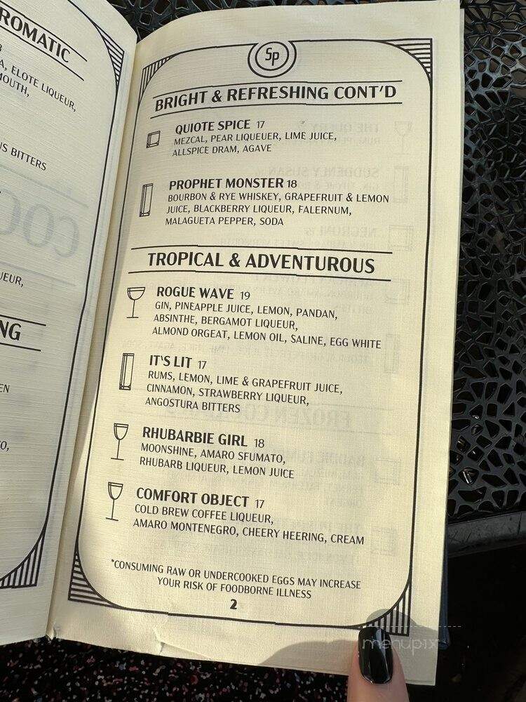 Sweet Polly - Brooklyn, NY menu_pic