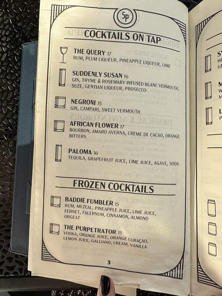 Sweet Polly - Brooklyn, NY menu_pic