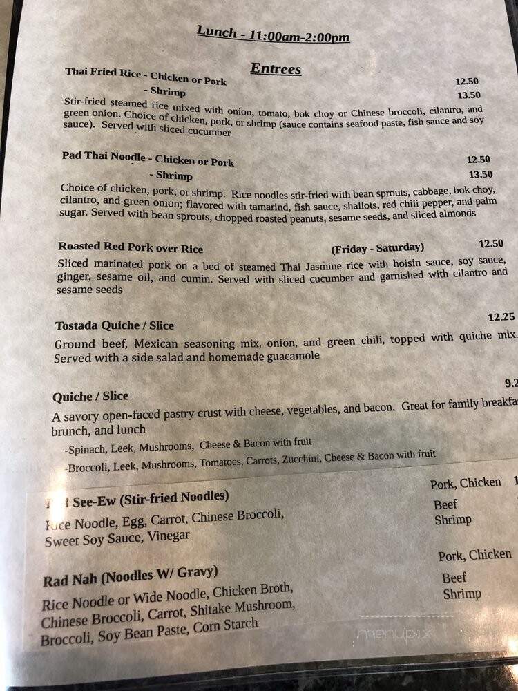 Mangrove Cafe & Bakery - Spokane Valley, WA menu_pic