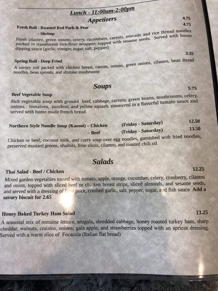 Mangrove Cafe & Bakery - Spokane Valley, WA menu_pic