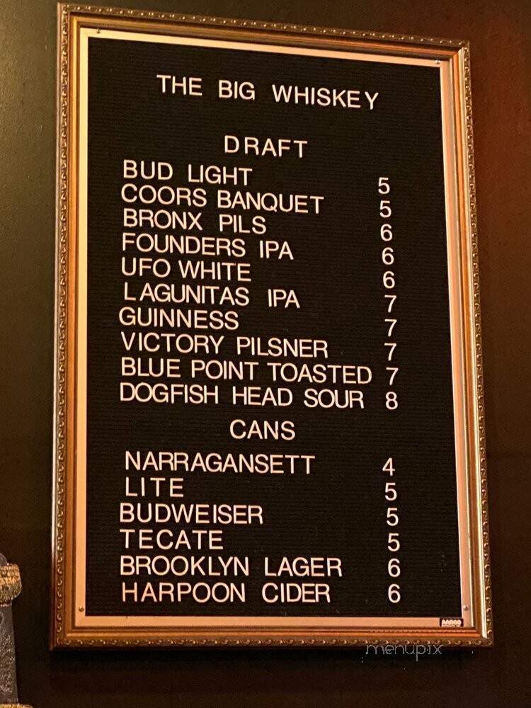 The Big Whiskey - Brooklyn, NY