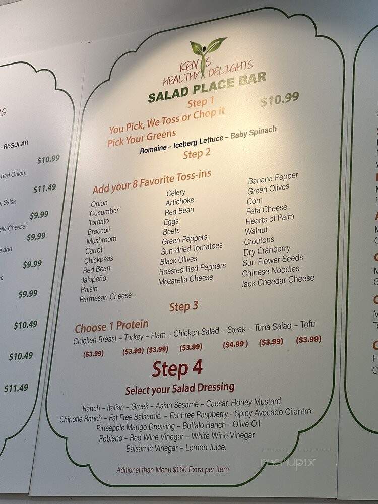 Ken's Healthy Delights - Miami, FL menu_pic