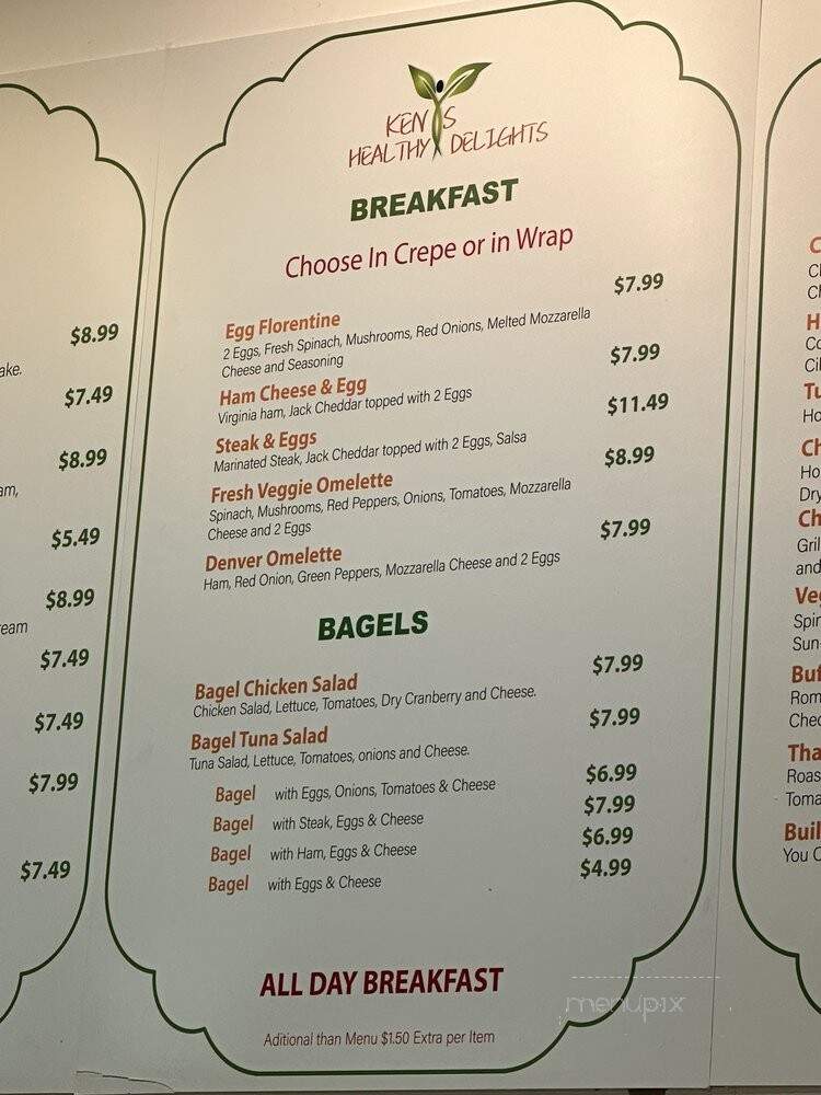 Ken's Healthy Delights - Miami, FL menu_pic