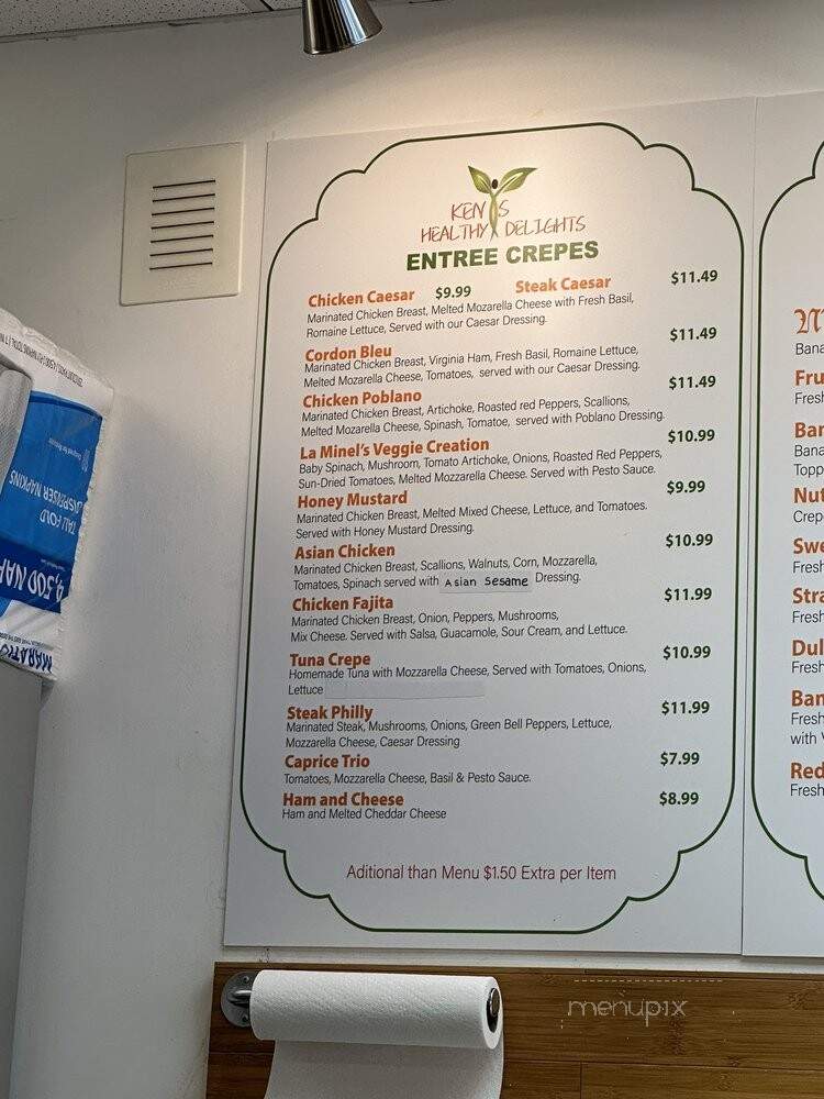 Ken's Healthy Delights - Miami, FL menu_pic