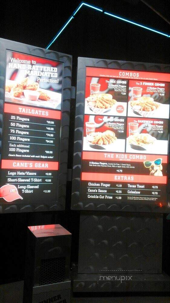 Raising Cane's Chicken Fingers - Metairie, LA menu_pic