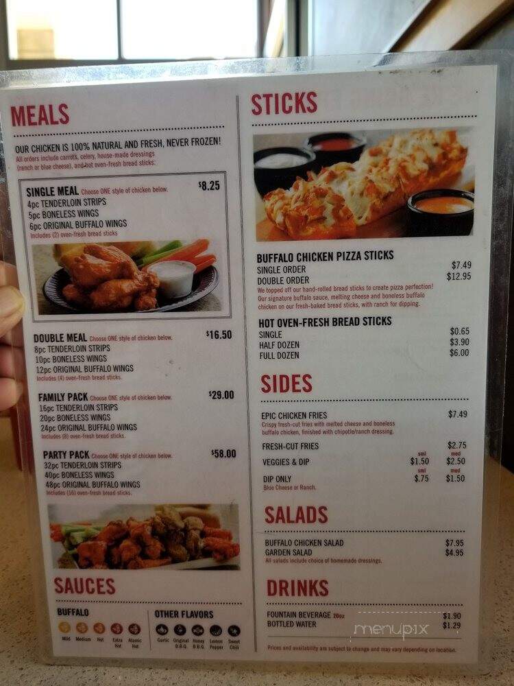Wings-N-Things - San Marcos, CA menu_pic