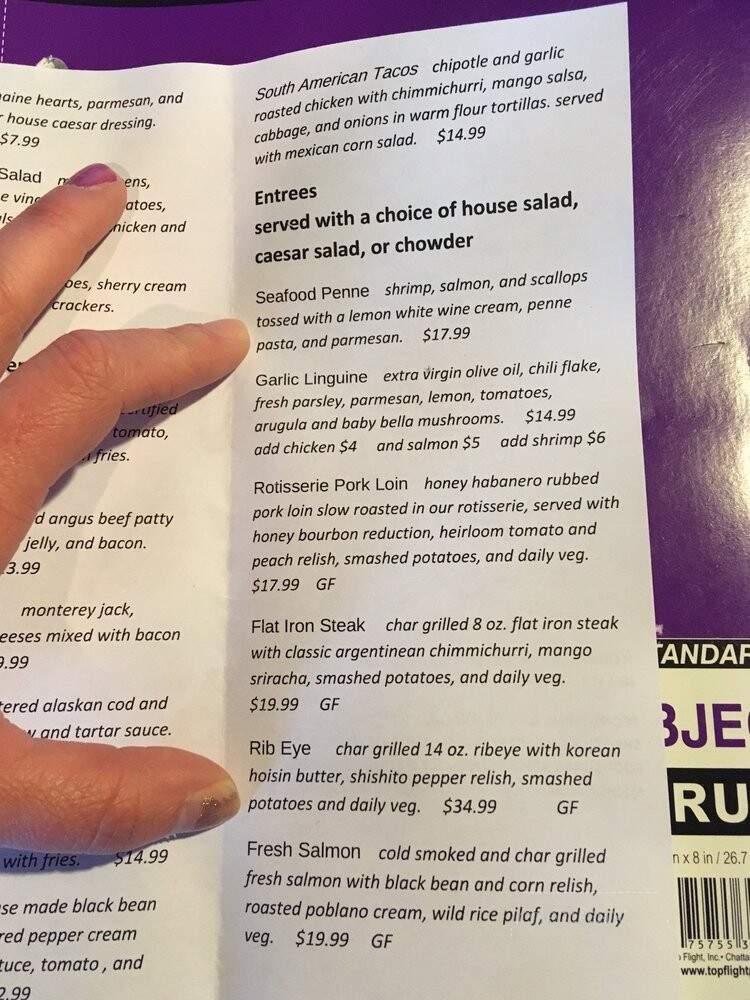 Chop - Hope, ID menu_pic