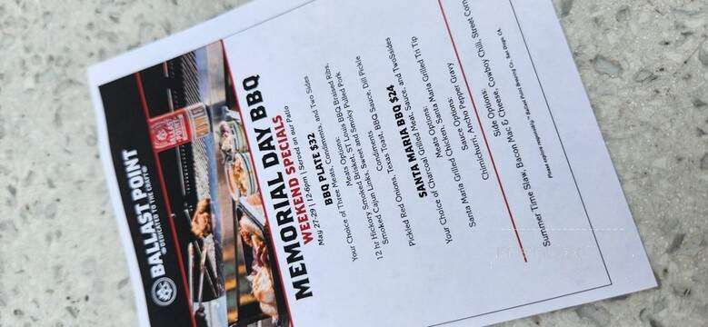 Ballast Point - Long Beach, CA menu_pic
