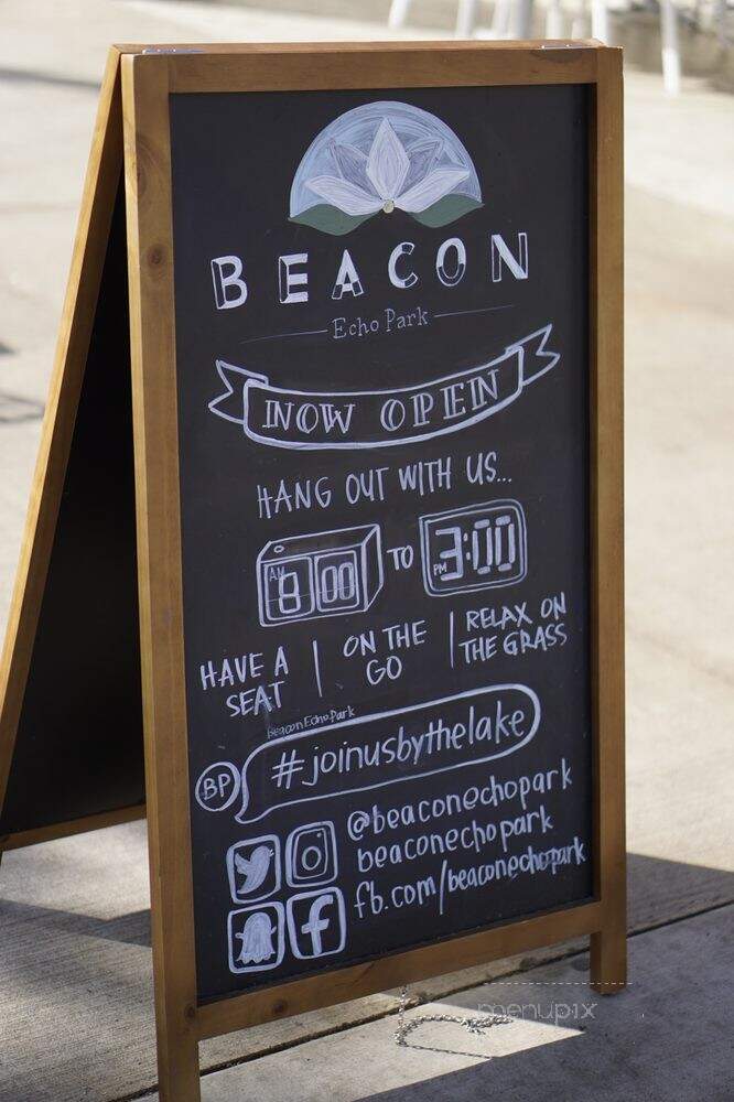 Beacon Echo Park - Los Angeles, CA menu_pic