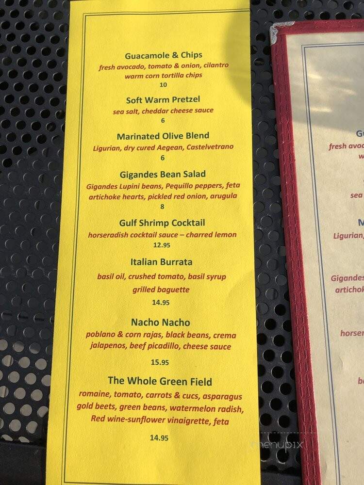 Five & Dime - Evanston, IL menu_pic