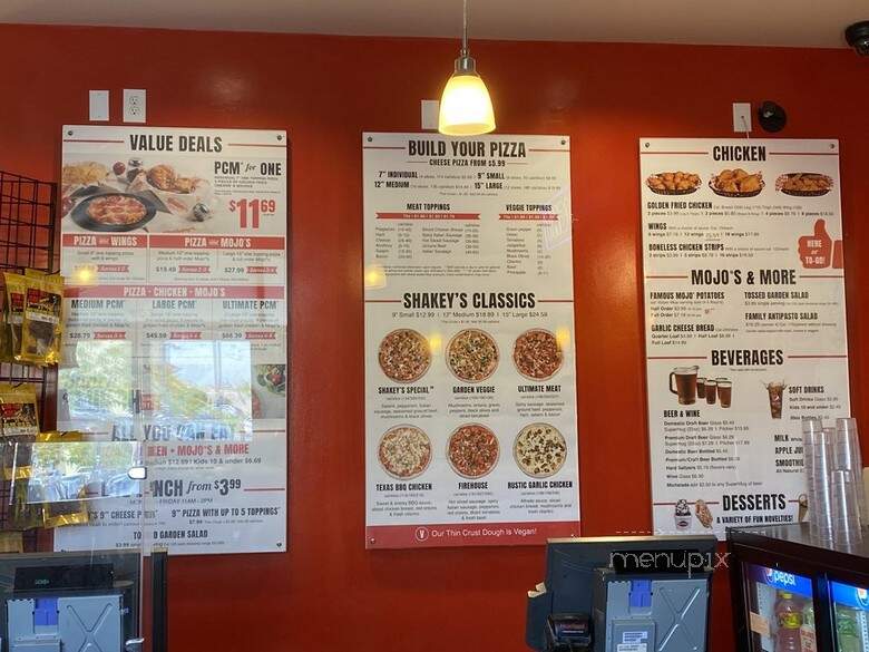 Shakey's Pizza Parlor - Victorville, CA menu_pic