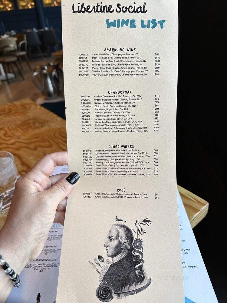 Libertine Social - Las Vegas, NV menu_pic