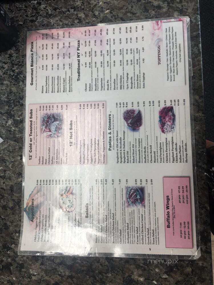 Sals Pizza NY Style - Chesapeake, VA menu_pic