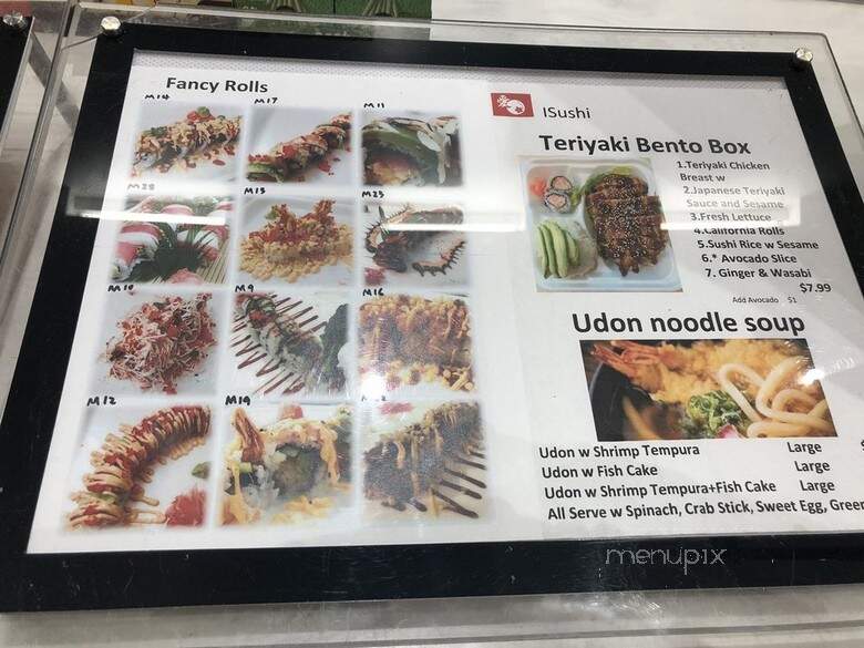 iSushi - Silver Spring, MD menu_pic