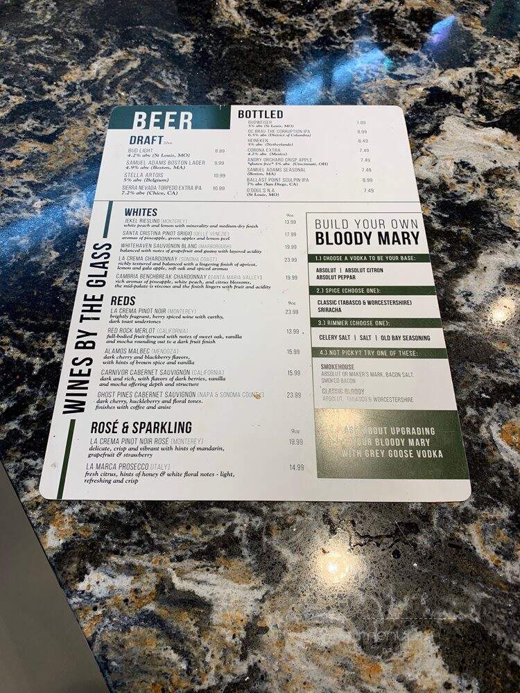 U Street Pub - Arlington, VA menu_pic