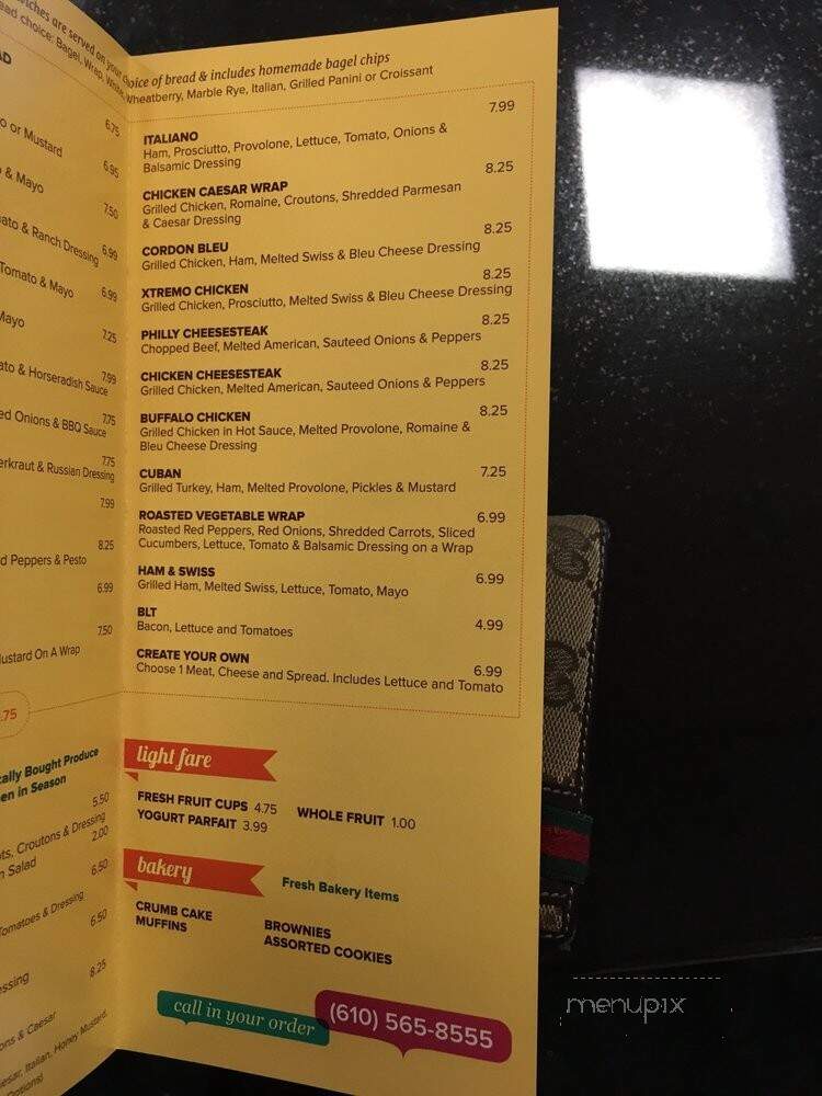 NY Bagel Cafe & Deli - Media, PA menu_pic