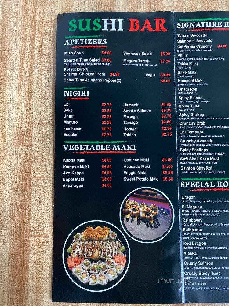 La Biznaga - Chicago, IL menu_pic