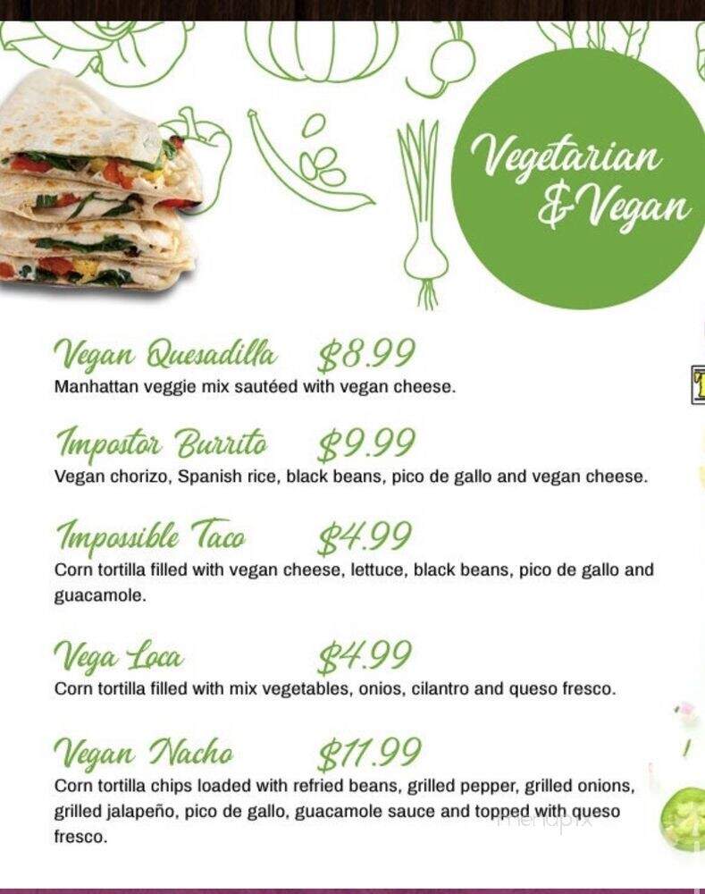 Nelly's Taqueria - Hicksville, NY menu_pic