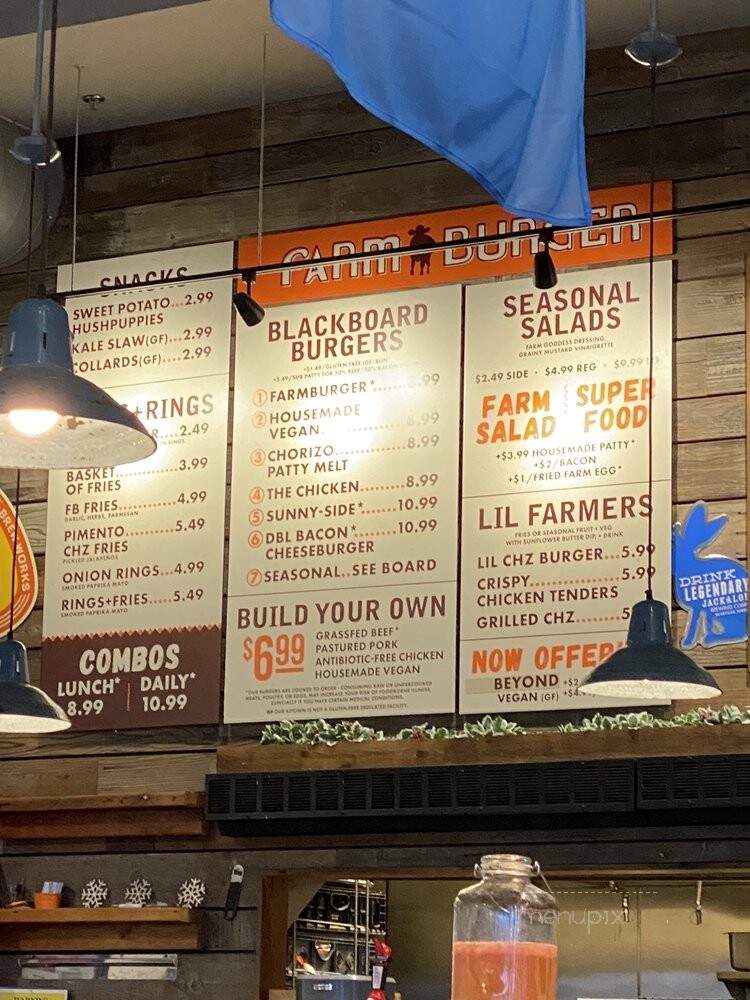 Farm Burger Nashville - Nashville, TN menu_pic