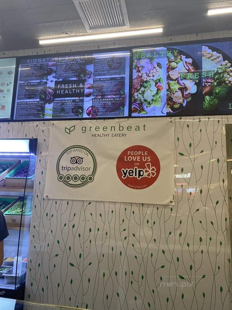 Greenbeat - Orlando, FL menu_pic