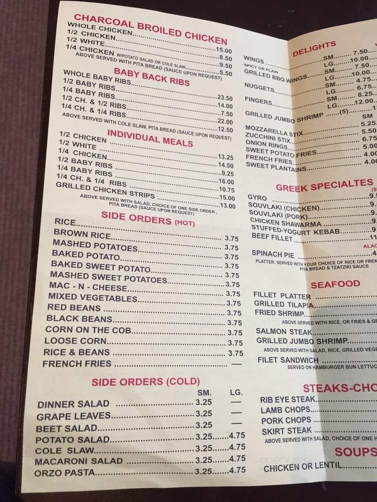 Chirping Chicken - New York, NY menu_pic