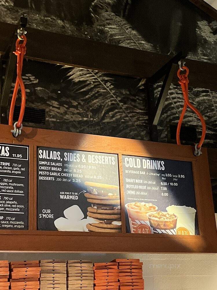 Blaze Fast-Fire'd Pizza - Lake Buena Vista, FL menu_pic