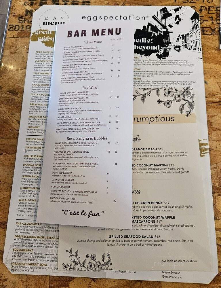 Eggspectation - Owings Mills, MD menu_pic