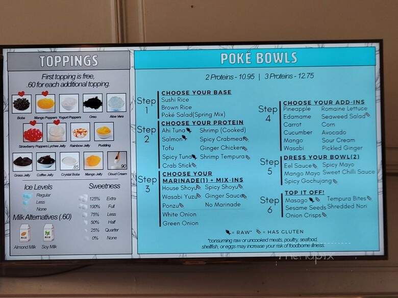 Bubble Cafe - Athens, GA menu_pic