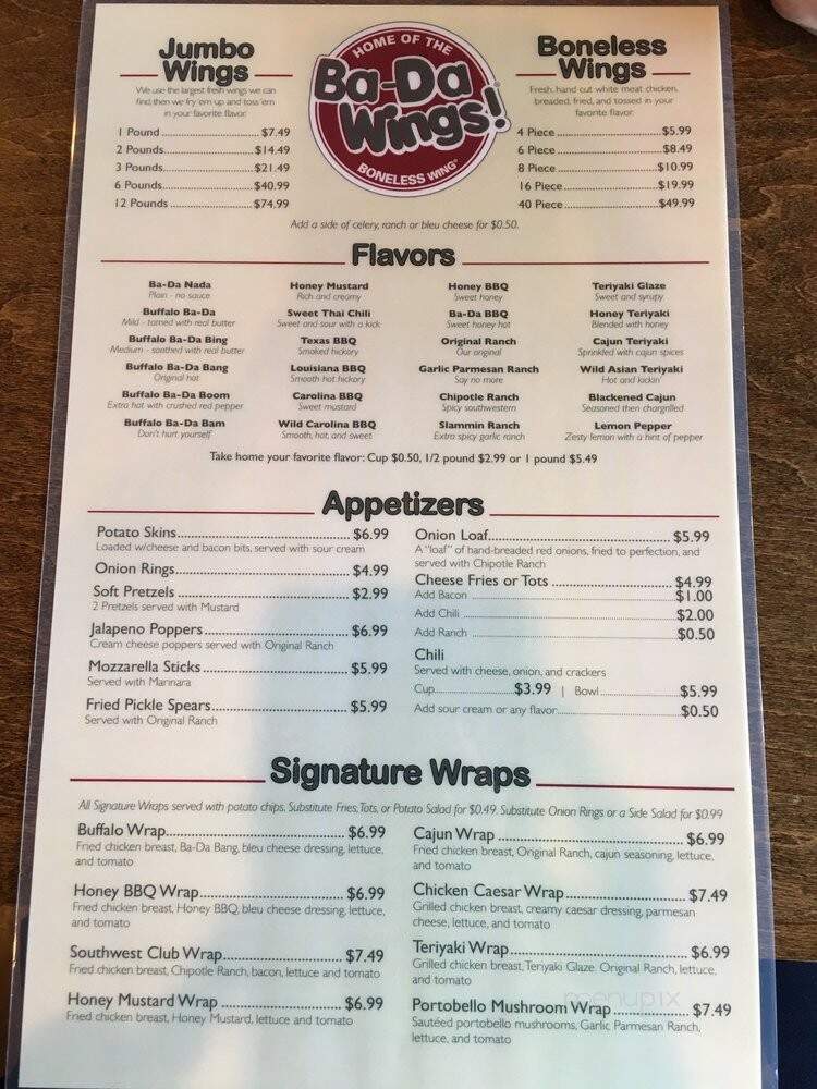 Ba-Da Wings - Raleigh, NC