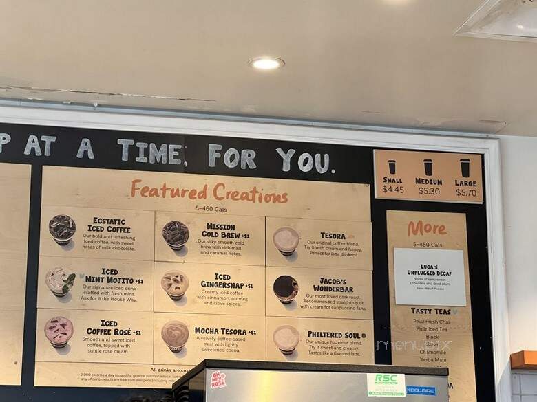 Philz Coffee - Huntington Beach, CA menu_pic