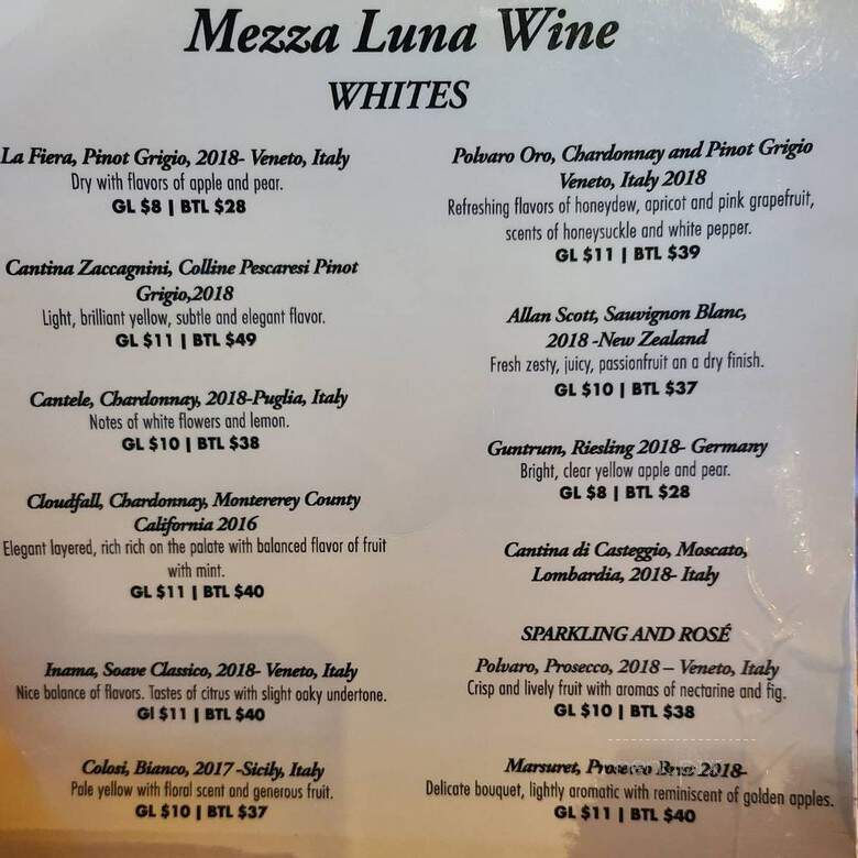 Mezza Luna Pasta & Seafood - Marietta, GA