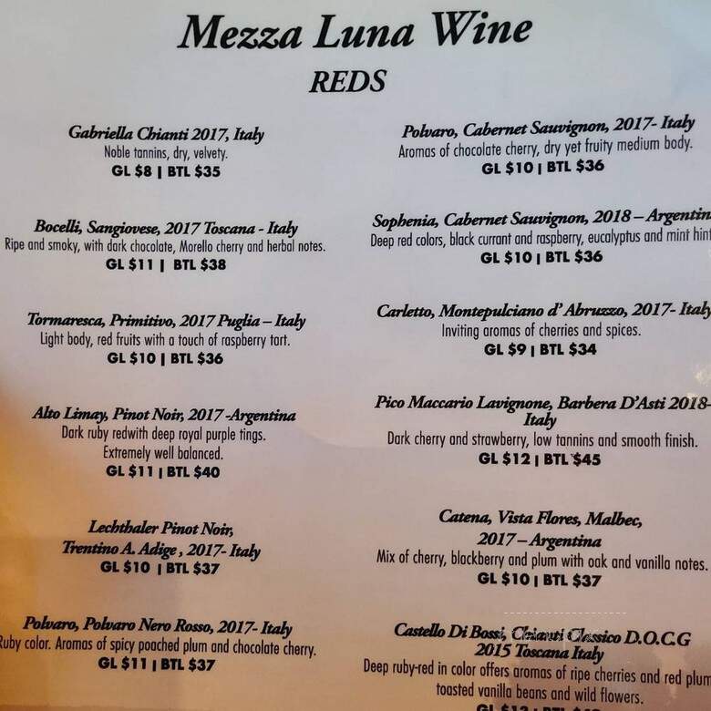 Mezza Luna Pasta & Seafood - Marietta, GA