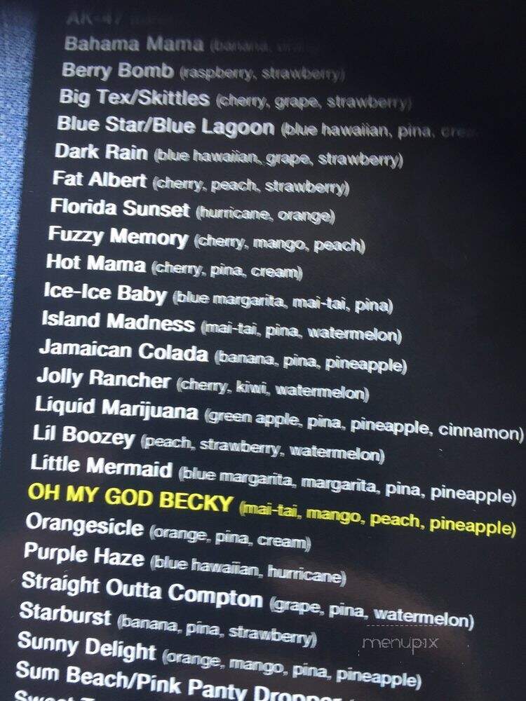 Eskimo Hut - Arlington, TX menu_pic