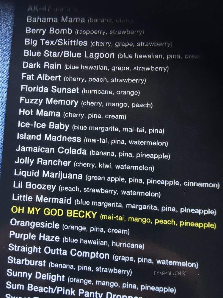 Eskimo Hut - Arlington, TX menu_pic