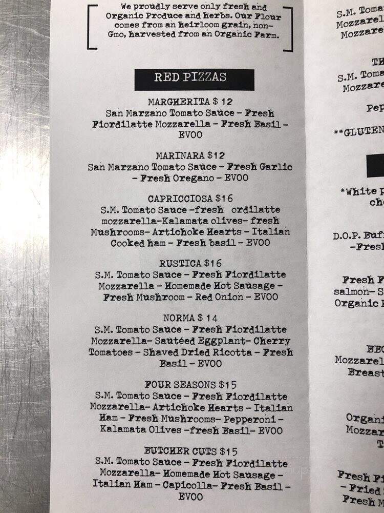 CM2 Pizzeria & Bakeshop - Scottsdale, AZ