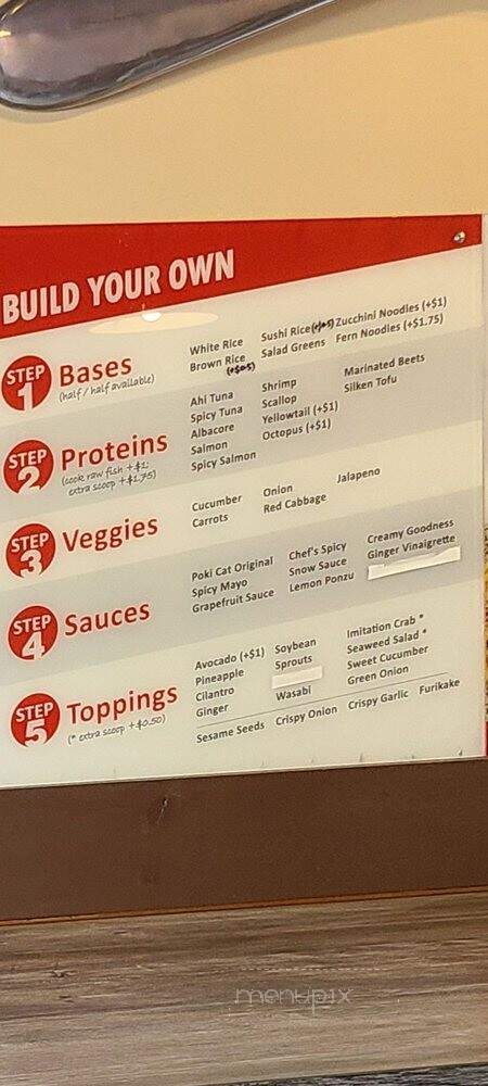 Poki Cat - Corona, CA menu_pic