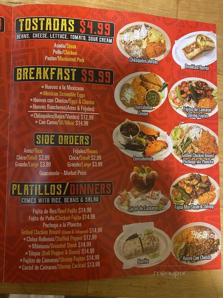 Taqueria El Heredero - Chicago, IL menu_pic