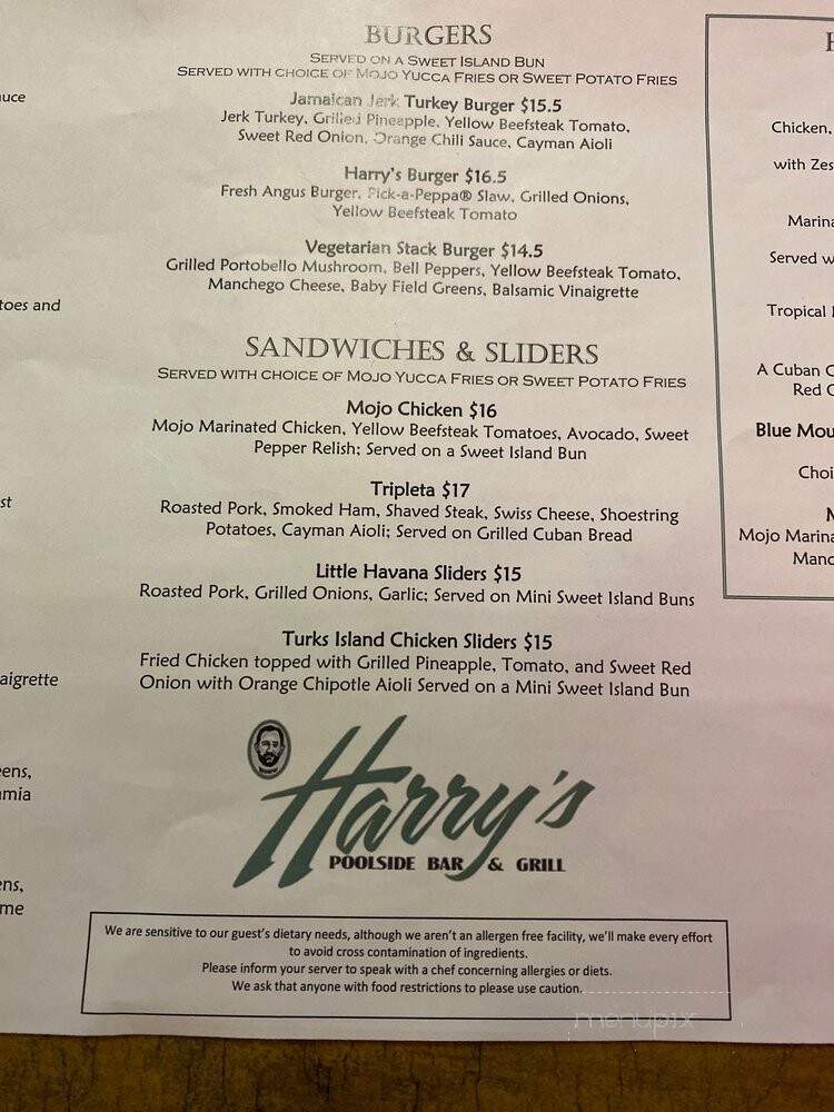 Harry's Poolside Bar & Grill - Orlando, FL