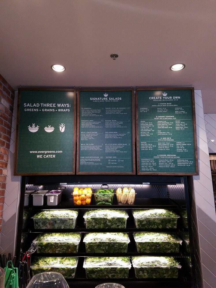Evergreens Salad - Seattle, WA