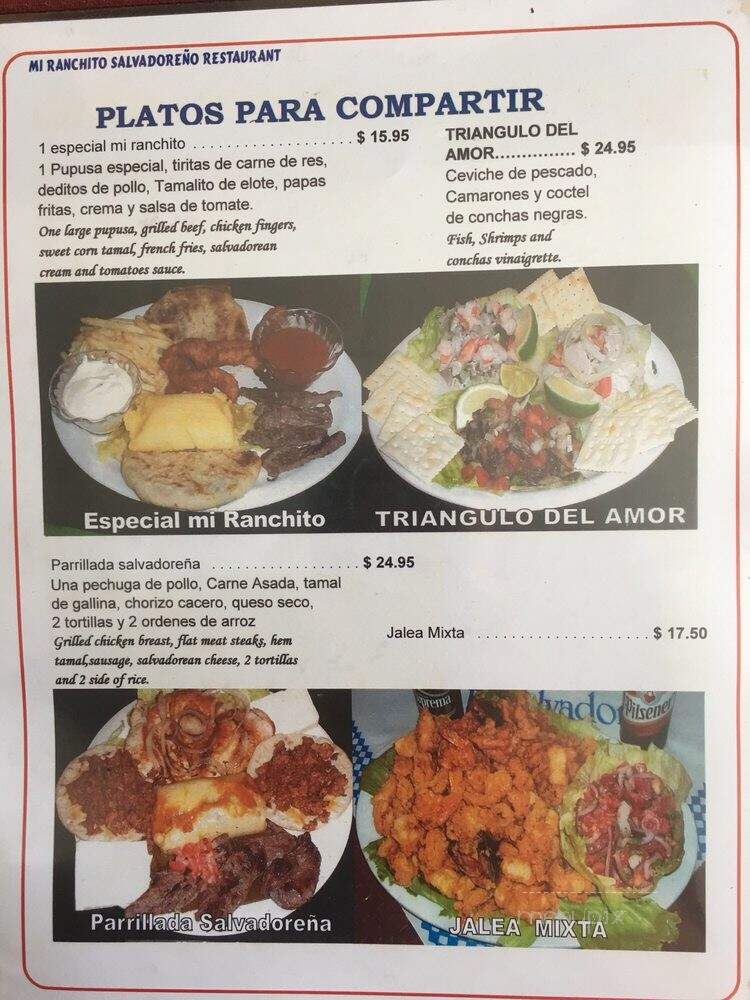 Mi Ranchito - Miami, FL menu_pic