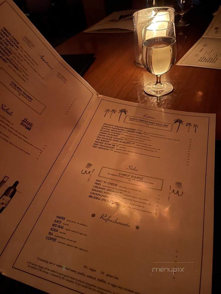 Delilah - West Hollywood, CA menu_pic
