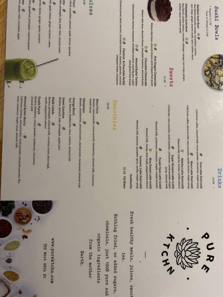 Purektchn - New York, NY menu_pic