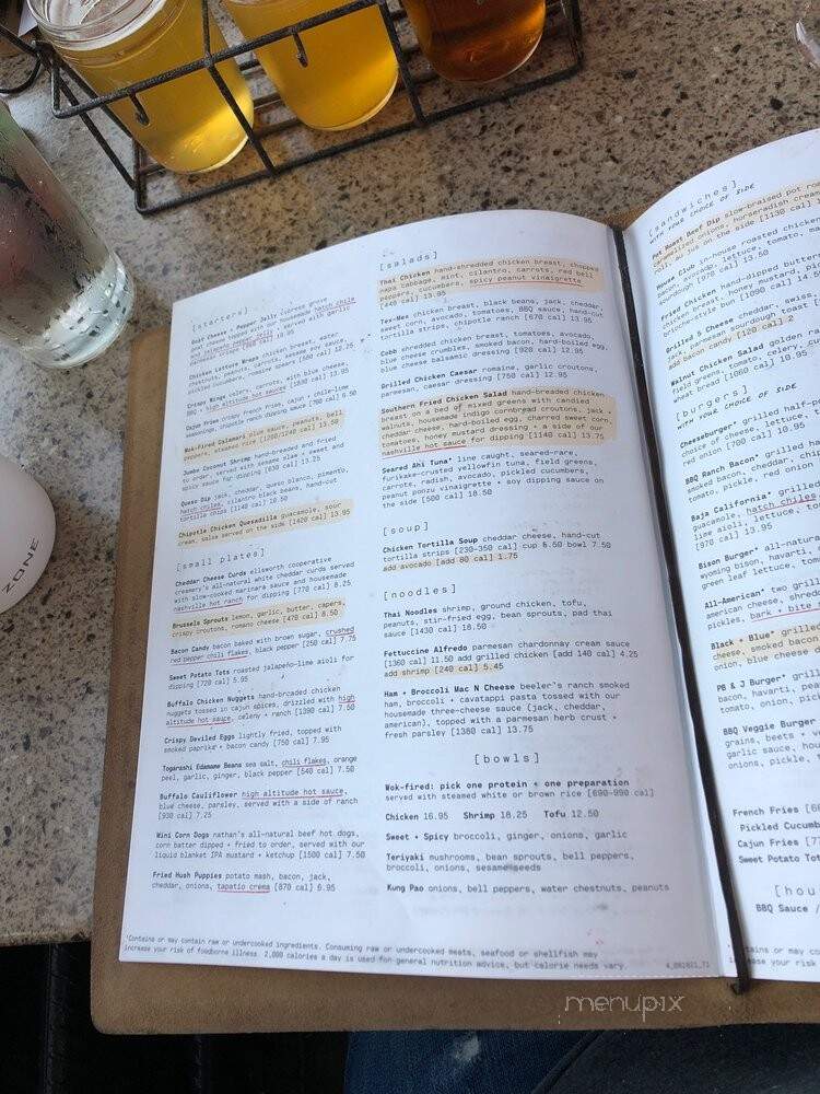 Lazy Dog Restaurant & Bar - Plano, TX menu_pic